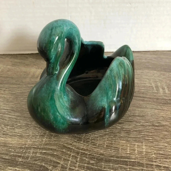 Vtg Blue Mountain Pottery Swan - Picture 4 of 10
